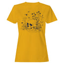 Skull and Wildflowers Gothic Art Women's T-shirt