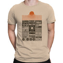 Retro Boombox Synthwave  Men's T-shirt