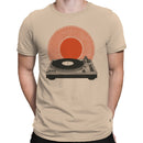 Retro Turntable Sunburst Men's T-shirt