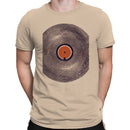 Vinyl Record Silhouette Men's T-shirt