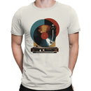 Retro Vinyl Record Player Men's T-shirt
