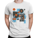Abstract Retro Turntable  Men's T-shirt