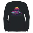 Retro Sunset Synthwave  Men's Sweatshirt