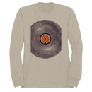 Vinyl Record Silhouette Men's Sweatshirt