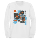 Abstract Retro Turntable  Men's Sweatshirt