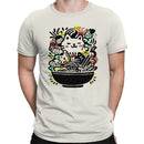 Cute Cat Ramen Bowl  Men's T-shirt