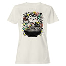 Cute Cat Ramen Bowl  Women's T-shirt