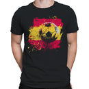 Spain Soccer Grunge Men's T-shirt