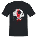 Grunge Soccer Ball Splash Men's T-shirt