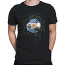 Argentina Soccer Breakout Men's T-shirt