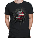 American Soccer Burst  Men's T-shirt