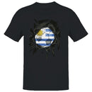 Uruguay Soccer Breakout  Men's T-shirt