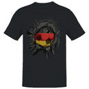 Germany Soccer Ripped  Men's T-shirt