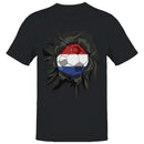 Netherlands Soccer Ball  Men's T-shirt