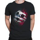 American Soccer Ball  Men's T-shirt