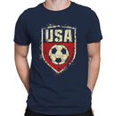 USA Soccer Grunge Emblem Men's T-shirt