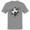 Soccer Ball Crashing  Men's T-shirt