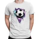 Cosmic Soccer Ball  Men's T-shirt