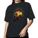 Spain Soccer Ripped  Women's T-shirt