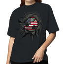 American Soccer Burst  Women's T-shirt