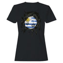 Uruguay Soccer Breakout  Women's T-shirt