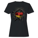 Germany Soccer Ripped  Women's T-shirt