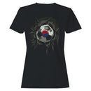 Korea Soccer Ball Women's T-shirt