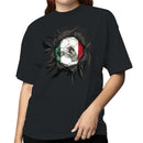 Mexico Soccer Ball Ripped  Women's T-shirt