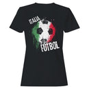 Italia Futbol Grunge Women's T-shirt