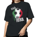 Italia Futbol Grunge Women's T-shirt
