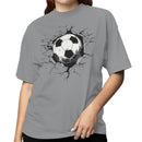 Soccer Ball Crashing  Women's T-shirt