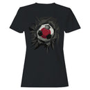 Soccer Breaking Through  Women's T-shirt