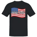 We the People Flag Design Men's T-shirt