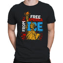 Free America From ICE Statue of Liberty Men's T-shirt