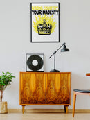 Country Burning Crown Unisex Poster