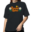 Peaceful Rebel Retro Women's T-shirt