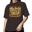 Breathe Deep Retro Art Women's T-shirt