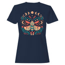 Mystical Moth Floral Art Women's T-shirt