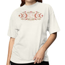 Floral Moon Phases Women's T-shirt