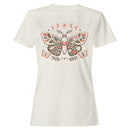 Mystical Floral Moon Art Women's T-shirt