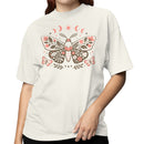 Mystical Floral Moon Art Women's T-shirt