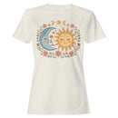 Whimsical Sun and Moon Women's T-shirt