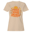 Free Your Mind Retro Art Women's T-shirt
