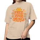Free Your Mind Retro Art Women's T-shirt