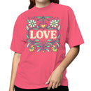 LOVE Floral Art Women's T-shirt