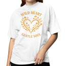 Wild Heart Floral Art Women's T-shirt