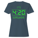 4:20 Digital Clock Art Women's T-shirt