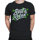 Rest & Relax Cannabis Men's T-shirt