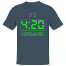 4:20 Digital Clock Art Men's T-shirt