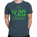 4:20 Digital Clock Art Men's T-shirt